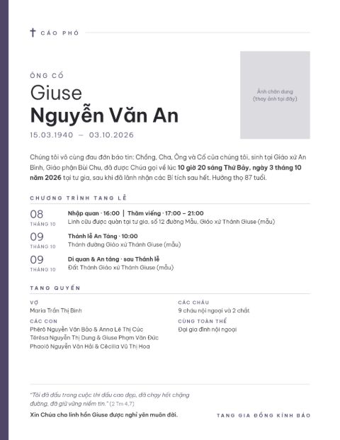 Mẫu 3 Hiện đại